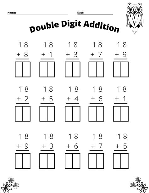 How to Add Double Didgit Numbers 的图像结果