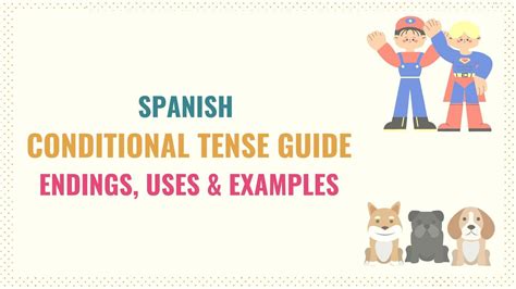 Conditional Tense Spanish 101: Conjugations, Uses & Practice - Tell Me ...