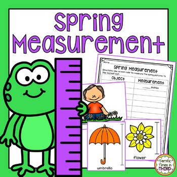 Image result for Spring Measurement Activity