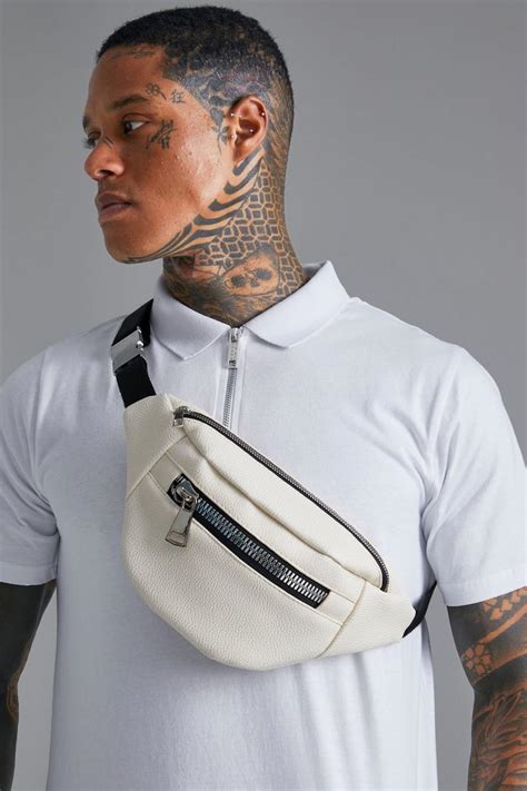 Smart Leather Look Bum Bag | boohoo AU
