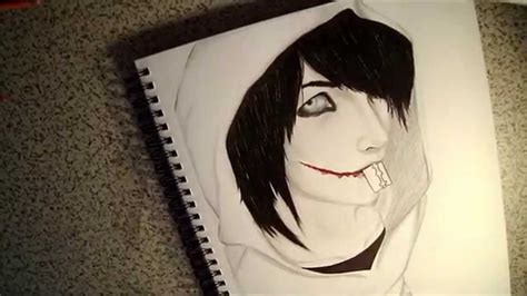 Jeff The Killer Drawing at PaintingValley.com | Explore collection of ...