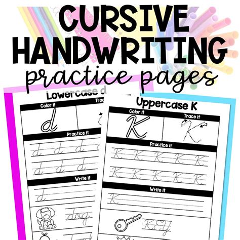 Image result for Cursive Practice Pages