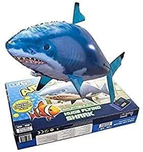 The Celestia® Air Swimmer Remote Controlled Inflatable Flying Shark ...