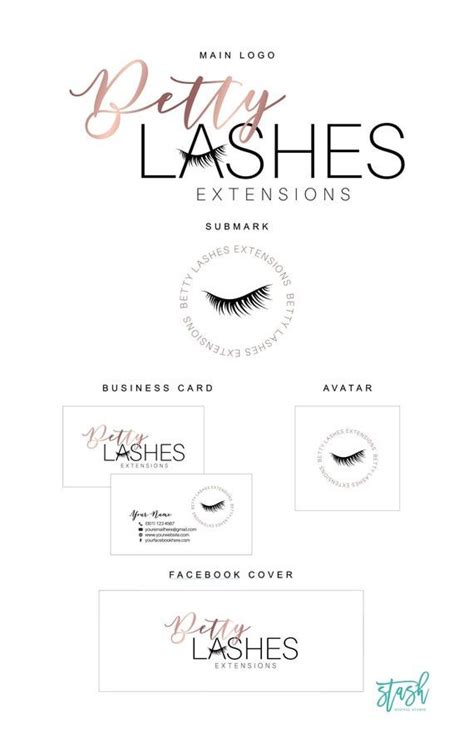 Eyelash Logo Design Lash Logo Lash Artist Logo Lash - Etsy | Lashes ...