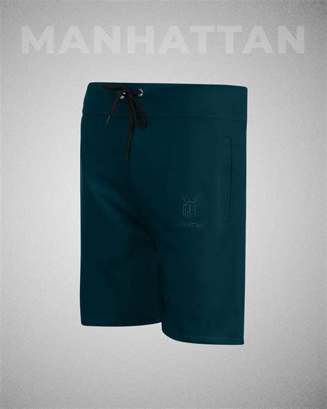 Premium Cotton Teal Blue Shorts Regular Fit – Pitshirts