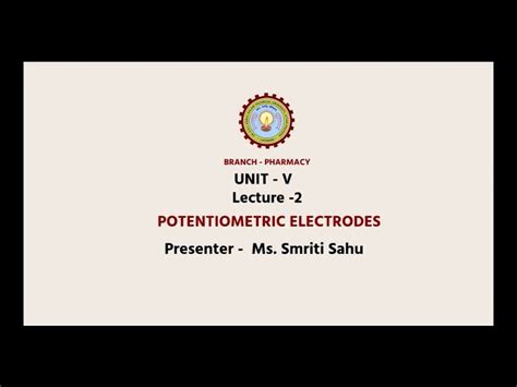 Pharmaceutical Analysis I Video Lectures | Bachelor of Pharmacy 1st ...