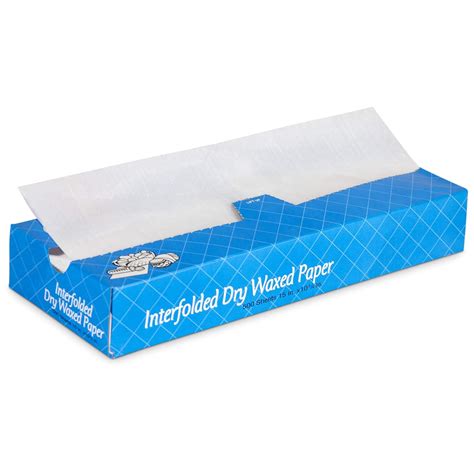 Buy [500 Pack] Interfolded Food and Deli Dry Wrap Wax Paper Sheets with ...