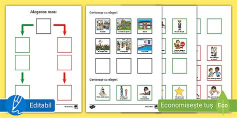 Alegeri și consecințe – Activitate practică - Twinkl