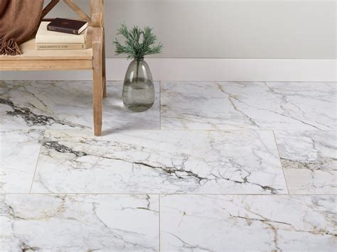 Cecily Oro Porcelain Tile - White Tile | Floor and Decor