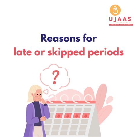 Top 7 Common Reasons for Late or Skipped Periods | By UJAAS