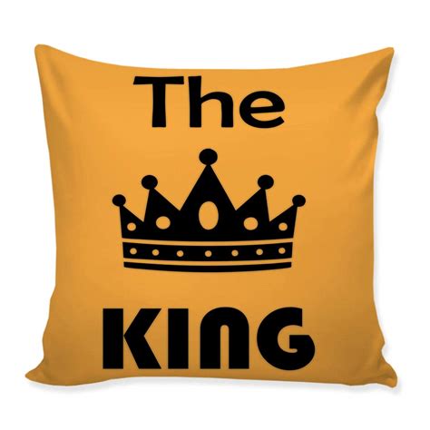 Buy GiftOyO The King Crown Printed Cushion Cover with Filler Online at ...