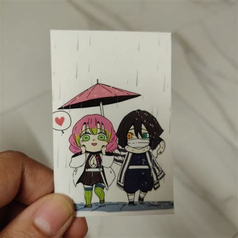 Be mine in other Life - Mitsuri and Obnai basic sticker – Dipped in Doodles