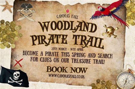 Woodland Pirate Easter Trail , Needham Green, CM22 7JT Hatfield Broad ...