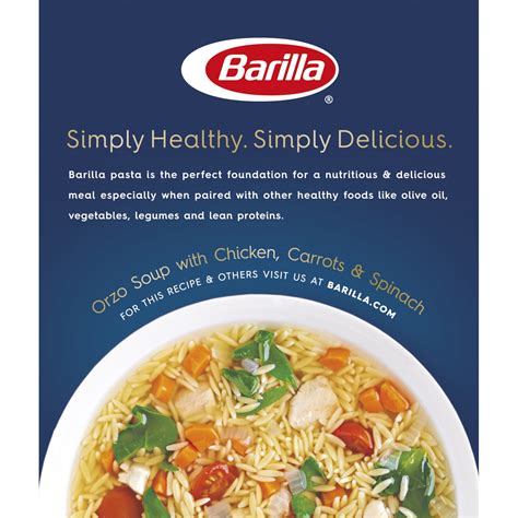 Barilla Orzo Nutrition Facts | Besto Blog