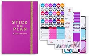 Vera Bradley Planner Sticker Book, Violet Cactus Flower : Amazon.in ...
