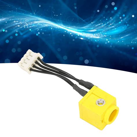 Conector de alimentación CC, material metálico, fácil de reemplazar ...