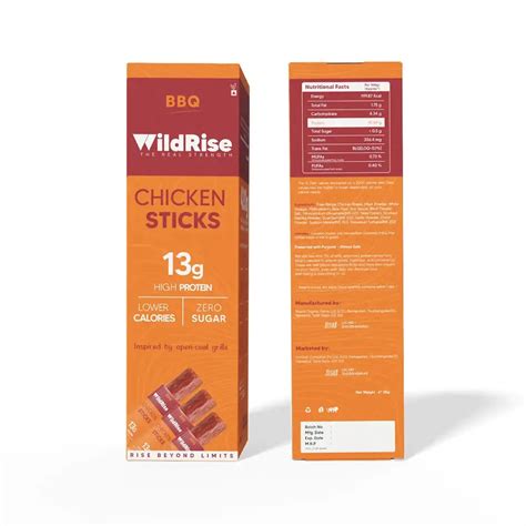 Buy High-Protein Chicken Meat Sticks & Snack Bars Online – WildRise