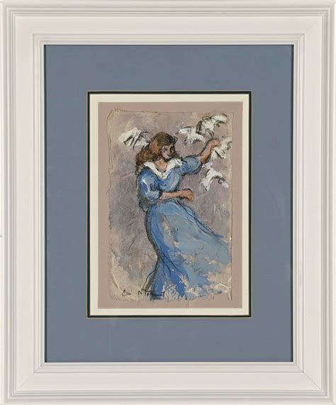 Esté Mostert | Lady with Birds | MutualArt