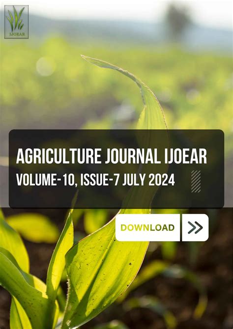 Agriculture Journal issue-july-2024