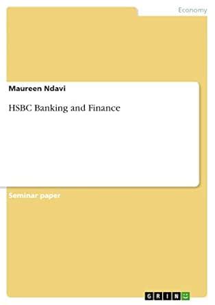 HSBC Banking and Finance eBook : Ndavi, Maureen: Amazon.in: Kindle Store