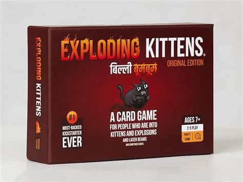 Exploding Kittens aka Billi Boom Boom | Officially Licensed | Original ...