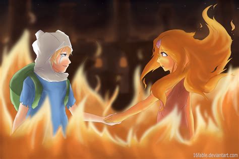 Finn And Flame Princess Flame Princess | Adventure Time Wiki | Fandom