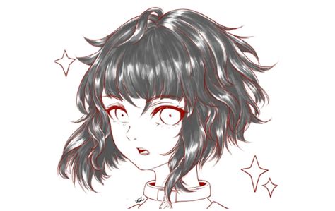 动漫卷发 的图像结果