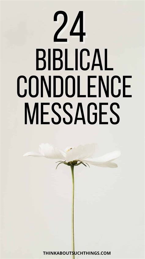 24 Comforting Biblical Condolence Messages To Share | Condolence messages, Sympathy quotes ...