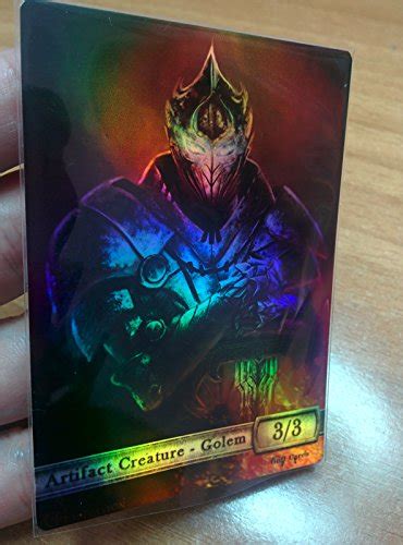 1x Golem 1 Foil Custom Altered Tokens Mtg For Blade | Desertcart INDIA