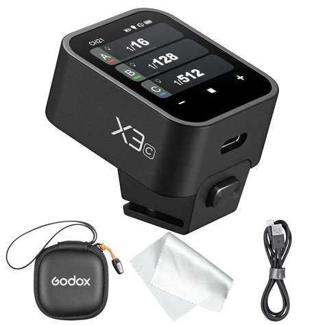 Godox X3-C TTL Wireless Flash Trigger，Compatible for Canon Camera, OLED ...