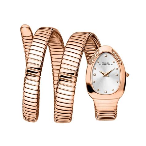 Buy French Connection Women Silver Dial Stainless Steel Analog Watch ...