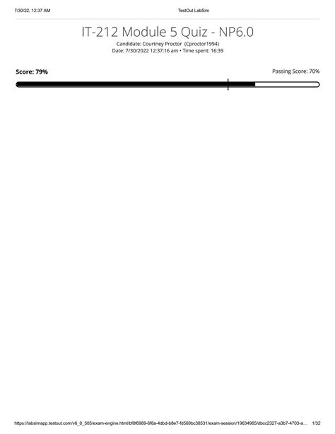 3.12.5 TestOut LabSim 的图像结果