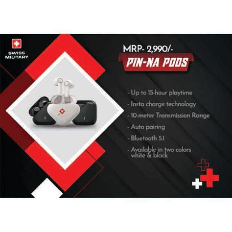 SWISS MILITARY - HEADPHONE & TWS - PIN-NA PODS — Metro Corporate Concepts