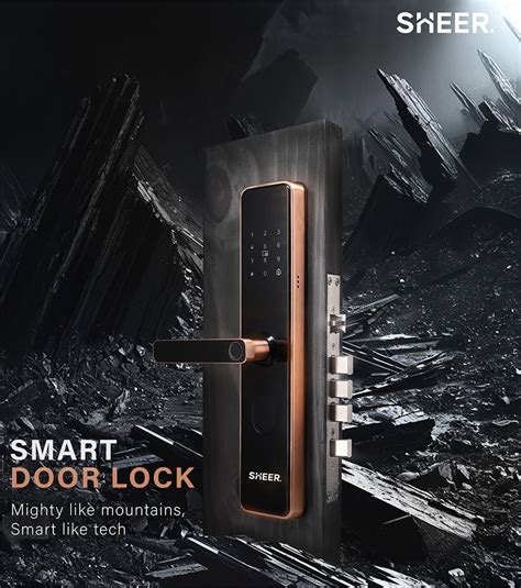 PREMIER Fingerprint Smart Lock (Matte Venetian) | Sheer India