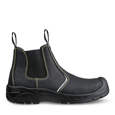 REBEL Anvil Chelsea Boot Black - REBEL Safety Gear