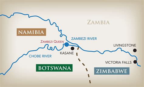 Zambezi River Map