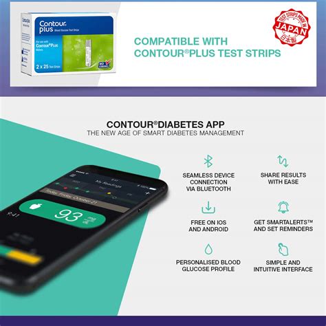 Buy CONTOUR PLUS ONE GLUCOMETER KIT (WITH FREE 10 STRIPS) Online & Get ...