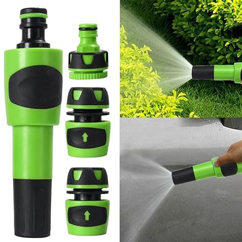 OUTO 4 Pcs Hose Water Pipe Connector Set 1/2"-3/4" Tap Adaptor ...