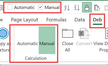 Calculation Options 的图像结果