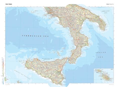 South Map Southern Italy One Week In Southern Italy! Follow In Our
