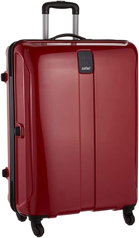 Safari Thorium Polycarbonate 77 cms Red Hardsided Suitcase (Thorium ...