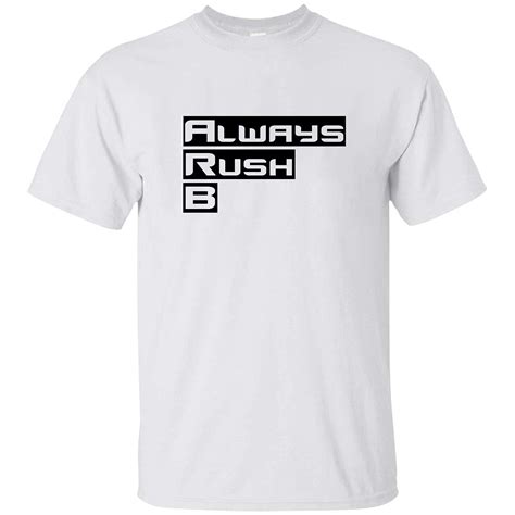 Rush B T-Shirts | Redbubble