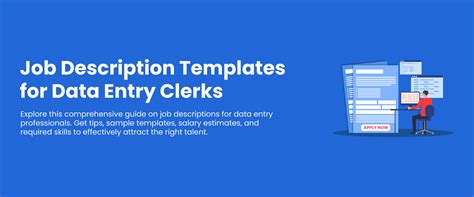 Data Entry Job Description [with Templates] | Internshala