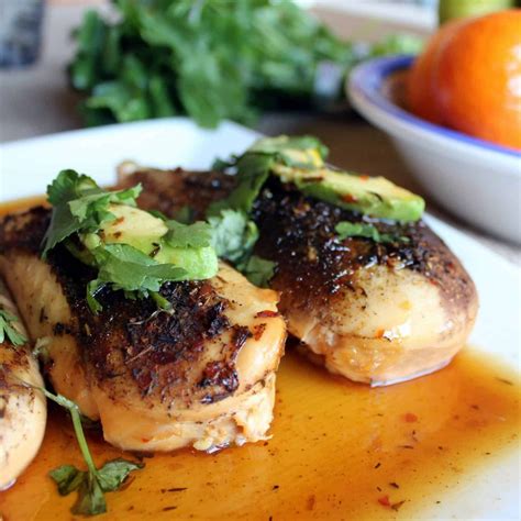 Crock Pot Jerk Chicken with a Orange-Brown Sugar Glaze - Blackberry Babe