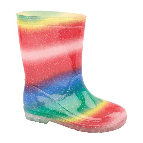 Kids Rain Boots, Waterproof Footwear, Children’s Rubber Transparent