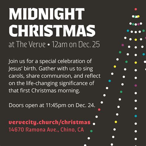 Midnight Christmas Service