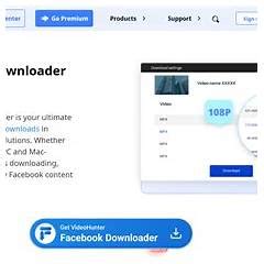 PRIVATE FACEBOOK VIDEO DOWNLOADER