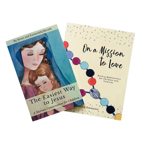 Buy Marian Consecration for Children Book Set Optional Wood Bead Rosary ...