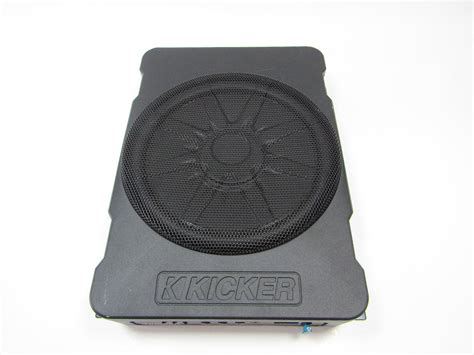 KICKER Hideaway 46HS10 Compact Powered 10-inch Subwoofer