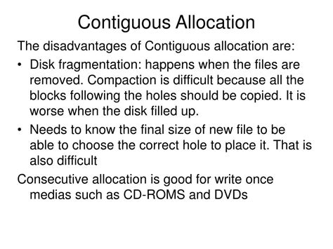 Image result for Contiguous File Allocation